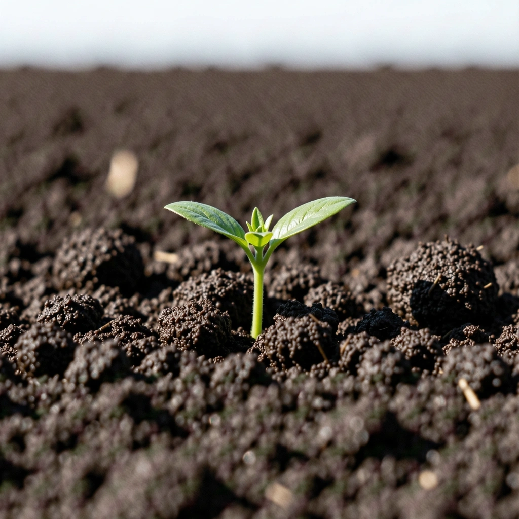 Sol fertil și mugure tânăr